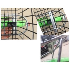 Adaptateur panier vélo en