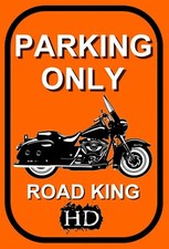 plaque " PARKING ONLY HARLEY