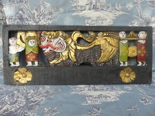 Birmanie Panneau de Bois