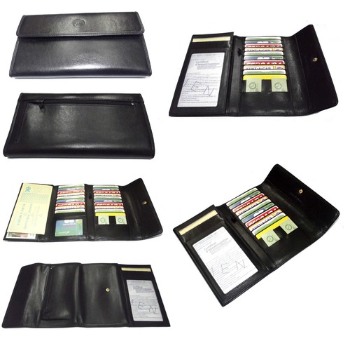 Portefeuille compagnon cuir - , +