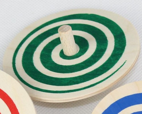 Jouet bois toupie spirale - jouet,