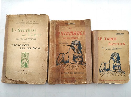 Lot 3vol tarot synthèse - 3vol,