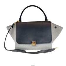 Celine SAC TRAPEZE MOYEN NOIR