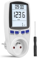 Compteur d'énergie électrique Wattmètre Prise avec 7 Mode,Gafild