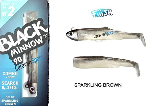 Fiiish black minnow - combo, 90