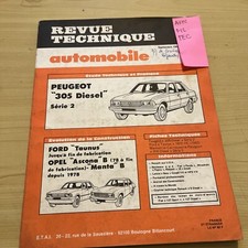 REVUE TECHNIQUE PEUGEOT 305 DIESEL GLD SRD 1905 Cm3