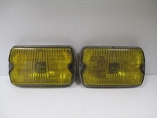 LOT DE 2 CIBIE 35 JAUNE YELLOW GELB ANTIBROUILLARD AB IODE Chrome sans cuvelage