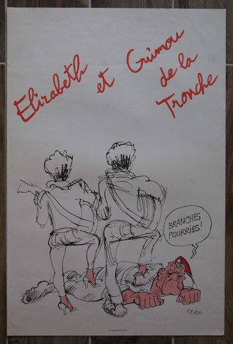 Affiche elizabeth guimou - "elizabeth, et