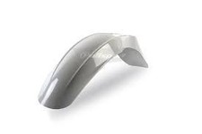 garde boue avant blanc