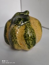 Ancienne tirelire à casser melon, cucurbitacées