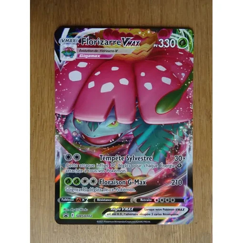 Carte pokemon florizarre - carte, vmax