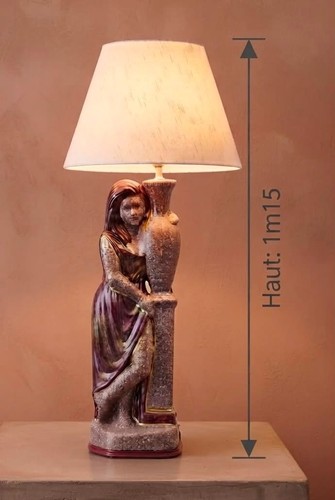 Lampe table vintage en - lampe,