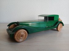Automobile Voiture en bois SEHENAL France 33 cm
