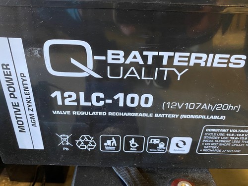 Batteries 100ah occasion en - 100ah, d'occasion