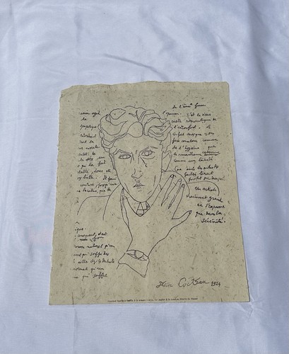 Jean cocteau lithographie - cocteau,