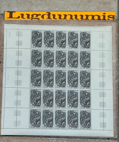 Planche timbre 1538 - planche, 25