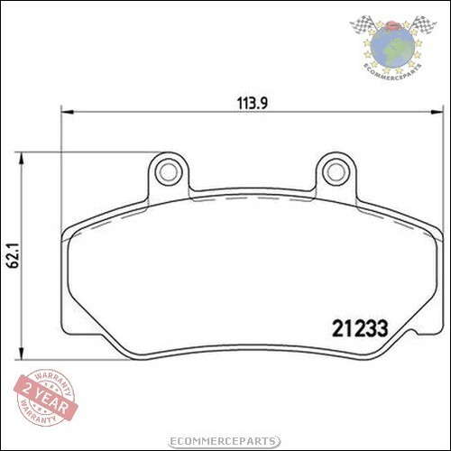 Kit plaquettes brembo - plaquettes,