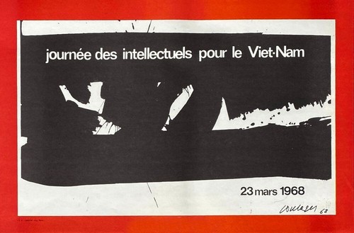 Pierre soulages affiche - soulages, 1968