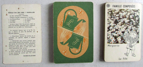 Jeu des familles - des,