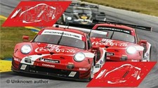 Stickers Porsche 991 RSR Petit Le Mans 2019 1:32 1:43 1:24 18 Stickers...