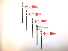 ELEMENTS DRAPEAUX TEMPLIERS SOLDATS  PLAYMOBIL
