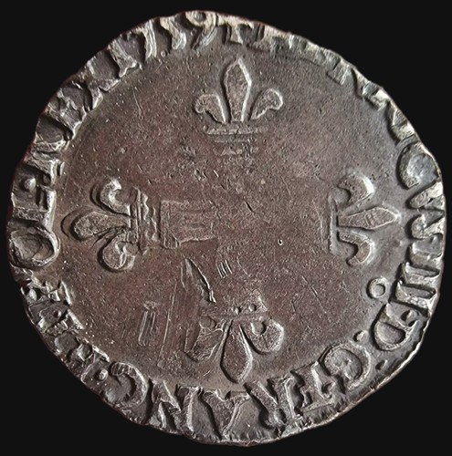 écu croix de face 1579 - 1/8, d'
