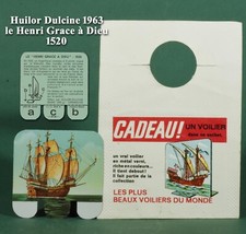 Huilor Dulcine 1963, tôle vernie, le Henri Grace à Dieu 1520, en sachet PM ouver