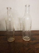 lot 2 anciennes bouteilles pharmacie graduées gr. et c.à soupes