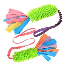 Jouet à Tirer pour Chiens, 2 Pack Jouets à Tirer à Lélastique avec Son Couine...