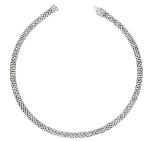 Collier fope femme blanc - collier,