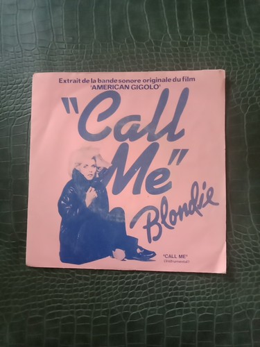 Disque vinyle blondie call - blondie,
