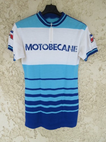 Maillot cycliste motobecane - cycliste,