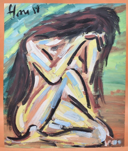Dessin original 1959 - -, femme