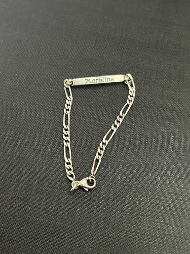 Ancien bracelet gourmette - ancien,