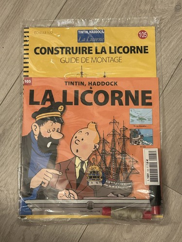 Construire licorne tintin - la,