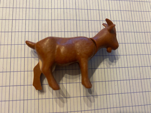 Playmobil chevre marron - chevre,