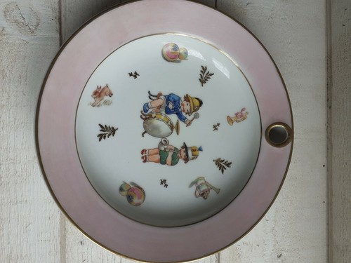 Ancienne assiette bouillie - ancienne,