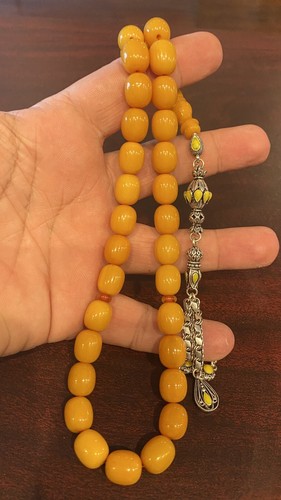 Amber misbaha tasbih prayer - amber,