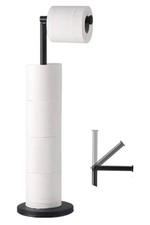Porte papier toilette en acier