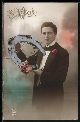 Carte postale saint - carte, eloi