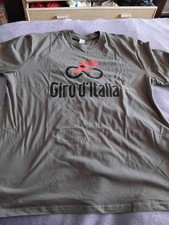 T-SHIRT GRIS GIRO D’ITALIA TOUR D’ITALIE CYCLISME NEUF TAILLE XL 