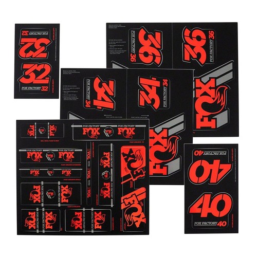 Fox heritage decal - fox, kit