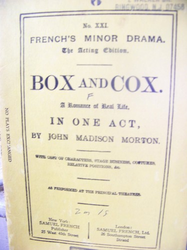 Box and cox - and,