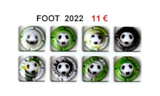 FOOT 2022 - 8 capsules de champagne générique