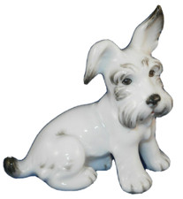 Augarten Porcelaine Original Période Dog Figurine Porzellan Figur Vienna