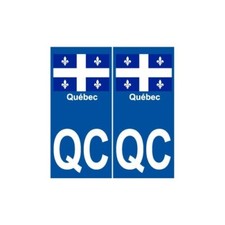 Québec QC ville monde sticker