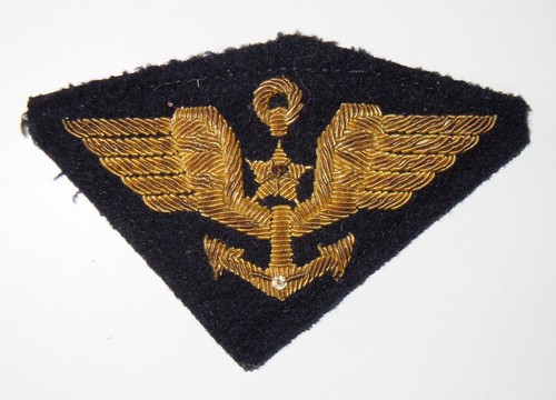 Insigne ancien tissu brodé - ancien,