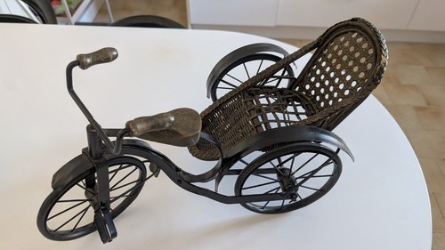 Tricycle mini bois métal - tricycle, bois,