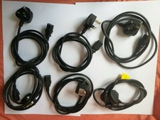 6 Cables / Cordons d'alimentation Anglais / UK