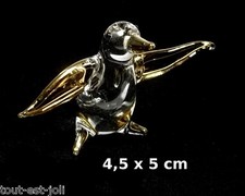 magnifique pingouin en verre